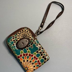 FOSSIL wristlet wallet